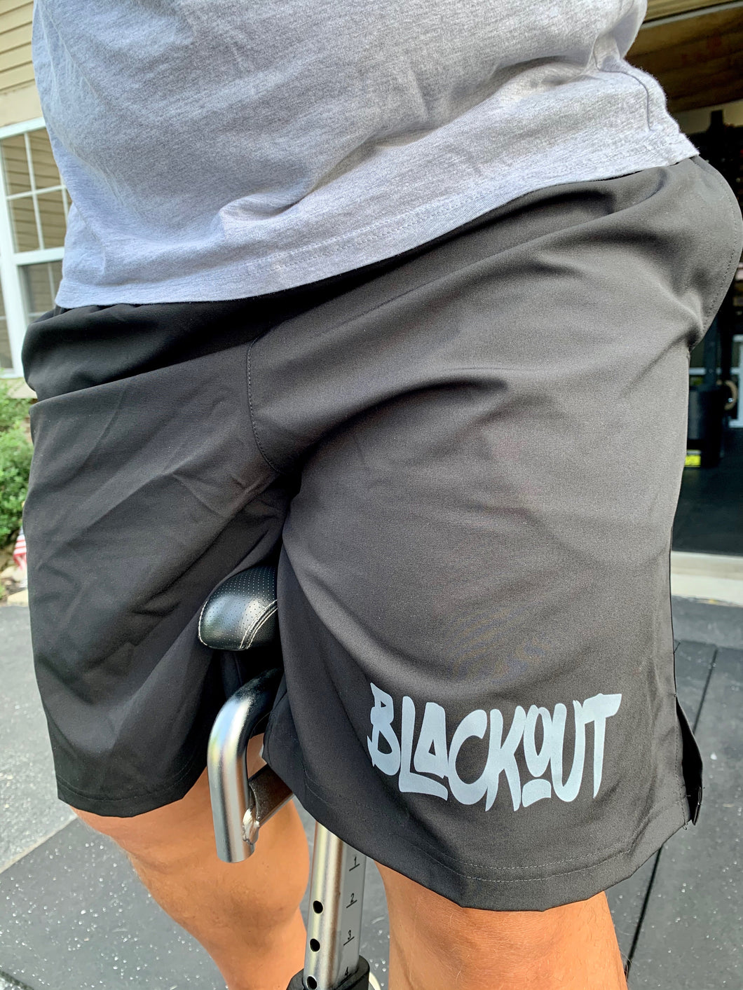 Mens Blackout Streetwear Collection Shorts - BFApparel